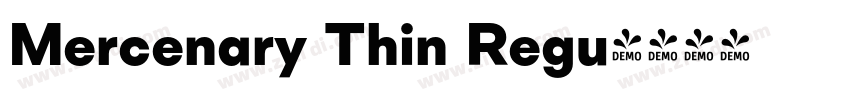 Mercenary Thin Regu字体转换 Mercenary Thin Regu字体转换